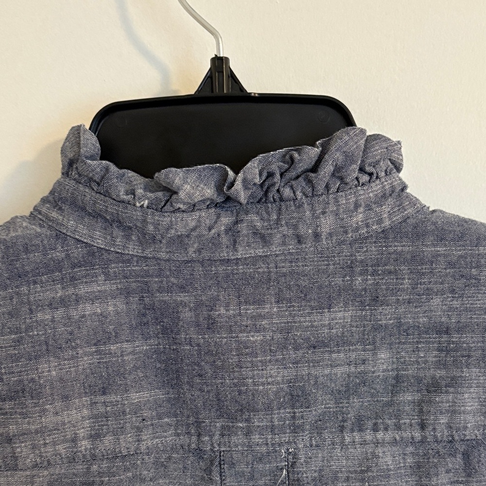 Banana Republic Dark Gray Casual Button-Down Shirt - Picture 4 of 7